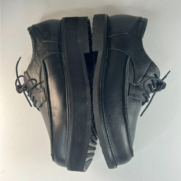 Apex Uneven Legs Lexington Black Leather Oxford Dress Shoes Men 9.5 NWOT main image 7